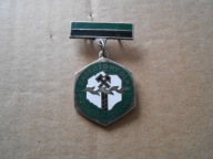 zasłużony dla polskiej geologii srebrna