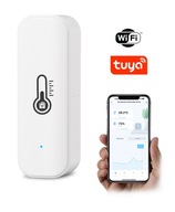 Termometr Sensor Czujnik Temperatury Wilgotności Powietrza WiFi TUYA Smart