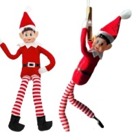 ELF PSOTNIK FIGURKA ŚWIĄTECZNY ADWENTOWY SKRZAT MASKOTKA KRASNAL ZABAWKA