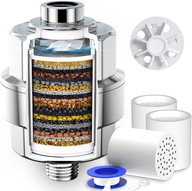 FILTR PRYSZNICOWY Z ŁOPATKAMI WENTYLATORA DO GŁOWICY PRYSZNICOWEJ 3 WKŁADY