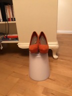 buty DIVIDED by H&M ognista pomarańcze 39