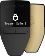 Portfel kryptowalut TREZOR Safe 3 Hardware|złoty