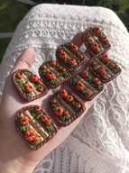 Wisiorek jesienny - dyniowa ścieżka - rękodzieło, stal