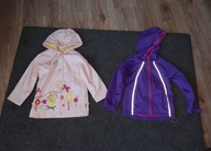 Kurtka i płaszczyk dla dziewczynki w rozm. 116