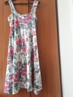 sukienka w kwiaty roz L