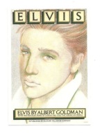 Pocztówka - Elvis / reklama nowej biografii Króla
