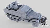 M16 Quad HMG Halftrack | Bolt Action | Druk 3D | 1/56