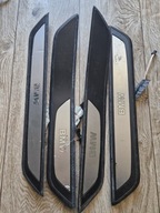 BMW 7 LISTWY PROGOWE KOMPLET 7181014, 8046289 F01 09r 08-15 ŁÓDŹ