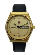 MĘSKI NARĘCZNY POZŁĄCANY ZEGAREK RADO VOYAGER AUTOMATIC LATA 80-TE - IDEAŁ