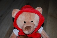 nowy pluszak maskotka Misiu Miś czerwony kapturek