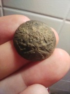 Rosja guzik artyleryjski carski artyleria XIX / XX wiek orzeł armaty