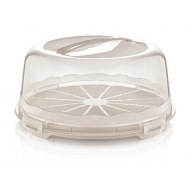 POJEMNIK NA CIASTO 30cm wypieki TORTOWNICA z uchwytem ZAMYKANA pudełko