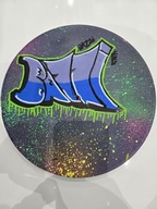 Praca artystyczna na płycie winylowej