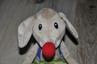 pluszak maskotka Clown Klaun Klappar Cirkus z myszką IKEA 28 cm