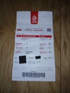 Używany bilet Polska - Holandia 14.11.2025