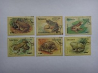 Tanzania 1996, Żaby, gady i plazy, fauna