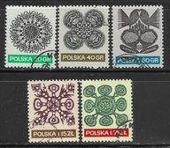 Znaczki Pocztowe Polski 1945-49..1971 r Kasowane