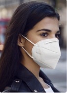 MASECZKI OCHRONNE na usta i nos KN95 FFP2 10 sztuk