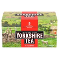 Herbata czarna ekspresowa Yorkshire Tea 125 g - 40 torebek