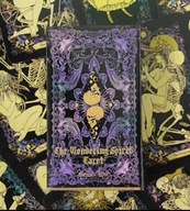 ZESTAW Karty TAROT Ładny + Drewniany stojak na karty tarota