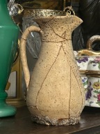 DUŻY DZBAN WAZON POKRYTY KORKIEM NATURALNYM I KORĄ FRANCJA