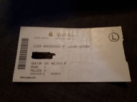 Bilet Legia Warszawa - Lechia Gdańsk 28.09.2019