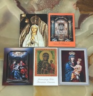 DUŻE OBRAZKI ŚWIĘTE ŚWIĘCI MB PAN JEZUS - 5 SZT