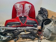 alfa romeo stelvio 16- zderzak przod chlodnice xenon wzmocnienie maska