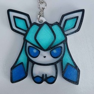 Brelok glaceon z anime Pokemon druk 3D