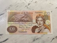 Wyspa św. Heleny - 20 funtów - UNC