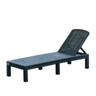 Leżak Basenowy Ogrodowy Taras Leżanka Walizka Składany Regulowany Plażowy