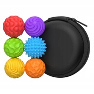 Magnetyczne Kulki Sensoryczne Antystresowe Wielokolorowe 6 sztuk + Etui
