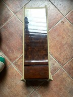 Mercedes 124 500e CE Cabrio schowek tylny roleta drewno