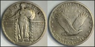 MNB - USA 25 Centów 1919 # QUARTER DOLLAR # SREBRO # st 3-