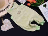 Mohini - pistacjowe ogrodniczki małpka r 56