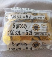 5 grosz 2014 royal mint woreczek menniczy