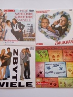 Moje greckie wielkie wesele Zakochani Zbyt wiele ... filmy DVD 4 płyty