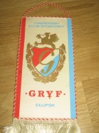 GKS GRYF SŁUPSK sekcyjny Proporczyk z PRL