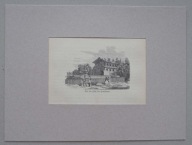 SZCZELINIEC WIELKI, schronisko, drzeworyt 1884, Burmann-Täubert, KARKONOSZE