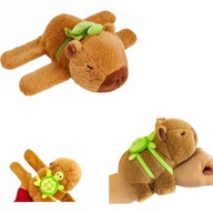 KAPIBARA NA RĘKĘ MASKOTKA ZWIERZĄTKO PLUSZAK PRZYTULANKA BRĄZOWA , PREZENT