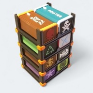 Neuroshima Hex 3.0 - organizer do pojemników na armie.