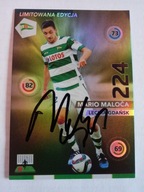Karta panini autograf Lechia 15/16 Mario Maloca Limited Edition Limitowana