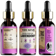 OLEJEK LAWENDOWY NATURALNY OLEJEK ETERYCZNY Z LAWENDY BEZ DODATKÓW 30ml