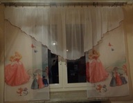 Firanki firanka DISNEY dla dzieci firany Księżniczki