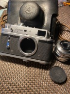 Zorki 4 w etui piekny 1967r. 50 LAT REWOLUCJI pAZDZIERNIKOWEJ