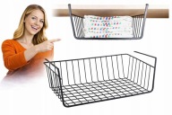 KOSZ PODWIESZANY POD PÓŁKĘ WISZĄCY ORGANIZER METALOWY LOFT 32 X 23 CM