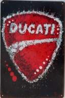 PREZENT DUCATI Tablica dekoracyjna ozdobna blacha