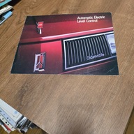 Oldsmobile 1987 USA Automatic Electric Level Control