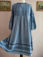 MOHITO SUKIENKA haftowana boho 34