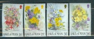 Anglia, Wyspa Man ** KWIATY Mi 344-47
